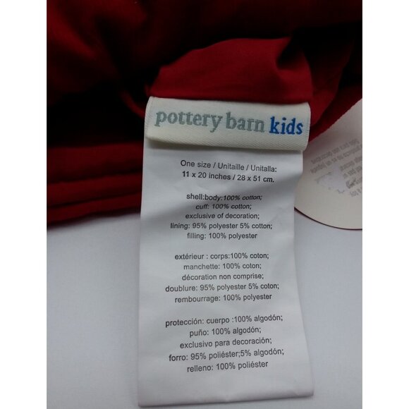 Pottery Barn Kids Becca Woodland Bear Stocking Holiday Christmas Quilted Xmas - Picture 7 of 9